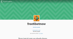 Desktop Screenshot of freetibetnow.tumblr.com