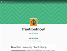 Tablet Screenshot of freetibetnow.tumblr.com