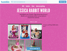 Tablet Screenshot of jessicarabbitworld.tumblr.com