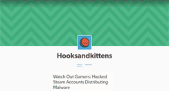 Desktop Screenshot of hooksandkittens.tumblr.com