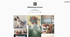 Desktop Screenshot of misfortunesoflove.tumblr.com