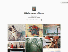 Tablet Screenshot of misfortunesoflove.tumblr.com