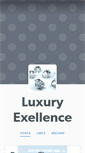 Mobile Screenshot of luxuryexcellence.tumblr.com
