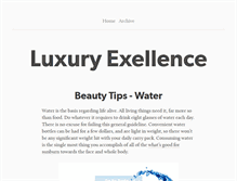 Tablet Screenshot of luxuryexcellence.tumblr.com