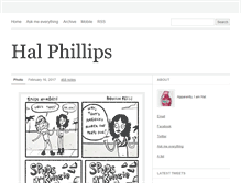 Tablet Screenshot of halphillips.tumblr.com