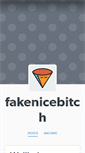 Mobile Screenshot of fakenicebitch.tumblr.com