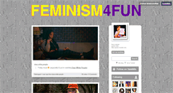 Desktop Screenshot of feminism4fun.tumblr.com