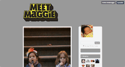 Desktop Screenshot of meetmaggie.tumblr.com