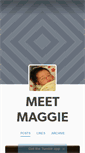 Mobile Screenshot of meetmaggie.tumblr.com