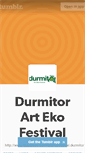 Mobile Screenshot of durmitorartekofestival.tumblr.com