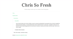 Desktop Screenshot of chrissofresh.tumblr.com