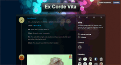 Desktop Screenshot of excordevita.tumblr.com