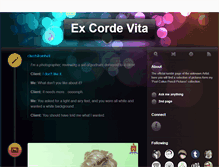 Tablet Screenshot of excordevita.tumblr.com