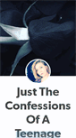 Mobile Screenshot of confessionsofateenagegirl.tumblr.com