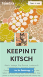 Mobile Screenshot of keepinitkitsch.tumblr.com