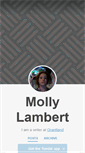 Mobile Screenshot of mollylambert.tumblr.com