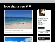 Tablet Screenshot of loveshanabee.tumblr.com