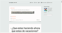 Desktop Screenshot of laspajasesoes.tumblr.com