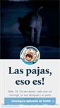 Mobile Screenshot of laspajasesoes.tumblr.com