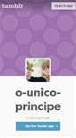 Mobile Screenshot of o-unico-principe.tumblr.com