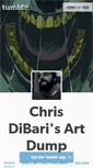 Mobile Screenshot of chrisdibari.tumblr.com