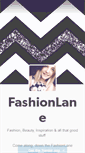 Mobile Screenshot of fashionlane.tumblr.com
