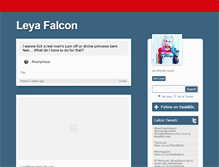 Tablet Screenshot of leyafalcon.tumblr.com