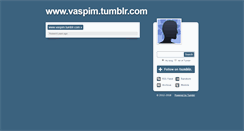 Desktop Screenshot of mystinkybutt.tumblr.com