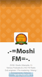 Mobile Screenshot of moshifm.tumblr.com