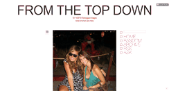 Desktop Screenshot of fromthetopdown1.tumblr.com