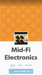 Mobile Screenshot of midfielectronics.tumblr.com