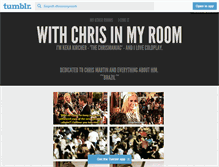 Tablet Screenshot of chrisinmyroom.tumblr.com
