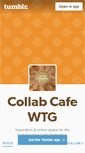 Mobile Screenshot of collabcafewelly.tumblr.com
