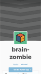 Mobile Screenshot of brain-zombie.tumblr.com