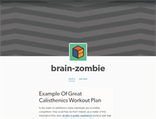 Tablet Screenshot of brain-zombie.tumblr.com