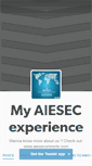 Mobile Screenshot of myaiesecexperience.tumblr.com