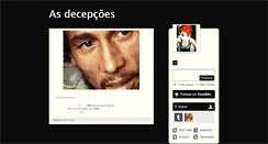 Desktop Screenshot of colecionador-de-decepcao.tumblr.com