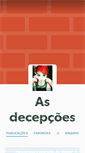Mobile Screenshot of colecionador-de-decepcao.tumblr.com