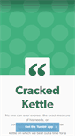 Mobile Screenshot of crackedkettle.tumblr.com