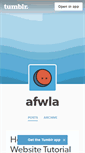 Mobile Screenshot of afwla.tumblr.com