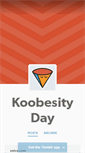 Mobile Screenshot of koobesity.tumblr.com