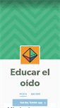 Mobile Screenshot of educareloido.tumblr.com