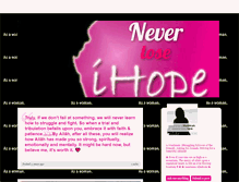 Tablet Screenshot of muslimahjourney.tumblr.com