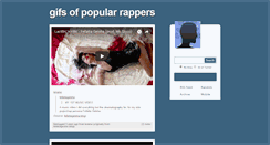 Desktop Screenshot of gifsofpopularrappers.tumblr.com