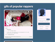 Tablet Screenshot of gifsofpopularrappers.tumblr.com