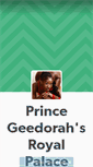 Mobile Screenshot of princegeedorah.tumblr.com