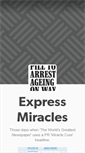 Mobile Screenshot of expressmiracles.tumblr.com