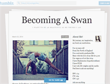 Tablet Screenshot of becomingaswan.tumblr.com