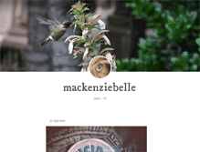 Tablet Screenshot of mackenziebelle.tumblr.com