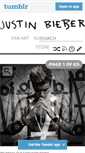 Mobile Screenshot of justinbieber.tumblr.com